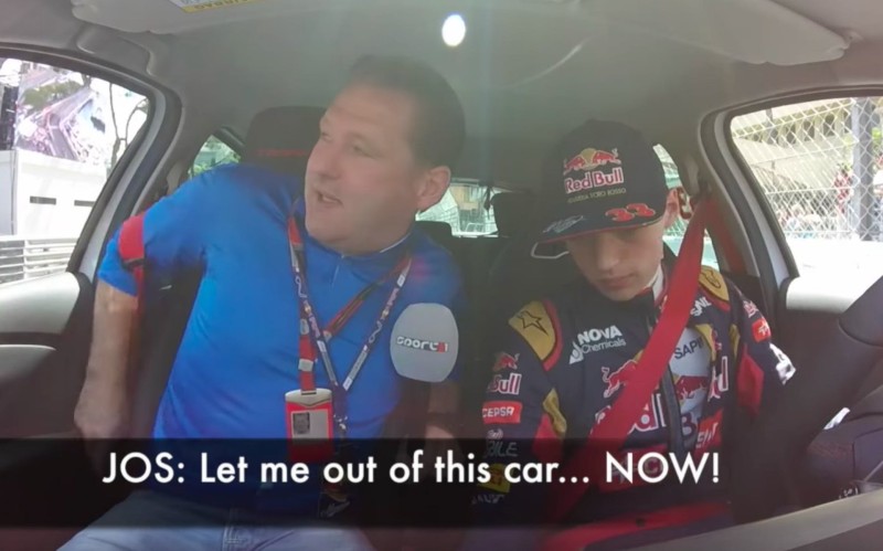 Ο Max Verstappen τρομοκρατεί τον.. πατέρα του! (video)