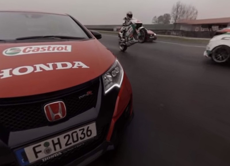 Type R, WΤCC και MotoGP στην πίστα (VIDEO 360)
