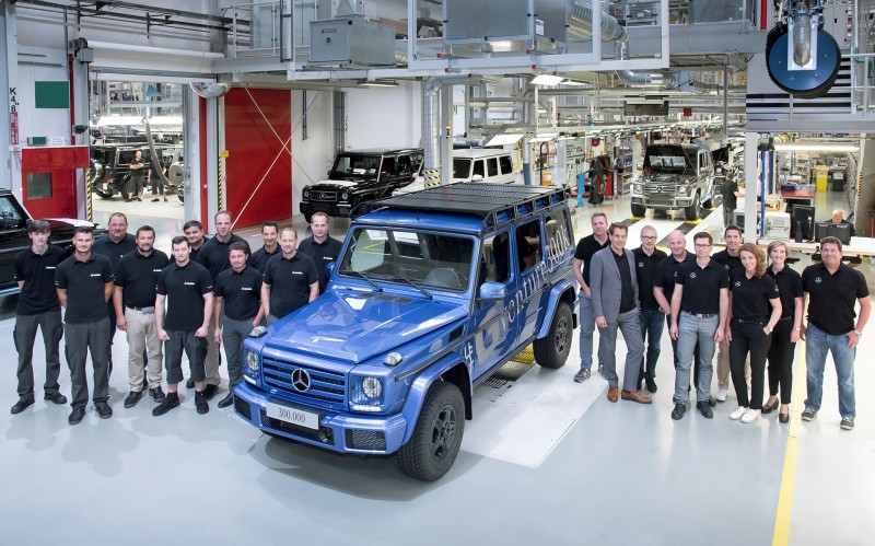 Η θρυλική G-Class έφθασε τα 300.000 αυτοκίνητα