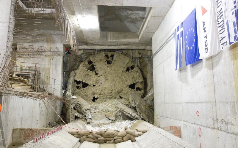 Ο Μετροπόντικας έφθασε στην Καλαμαριά