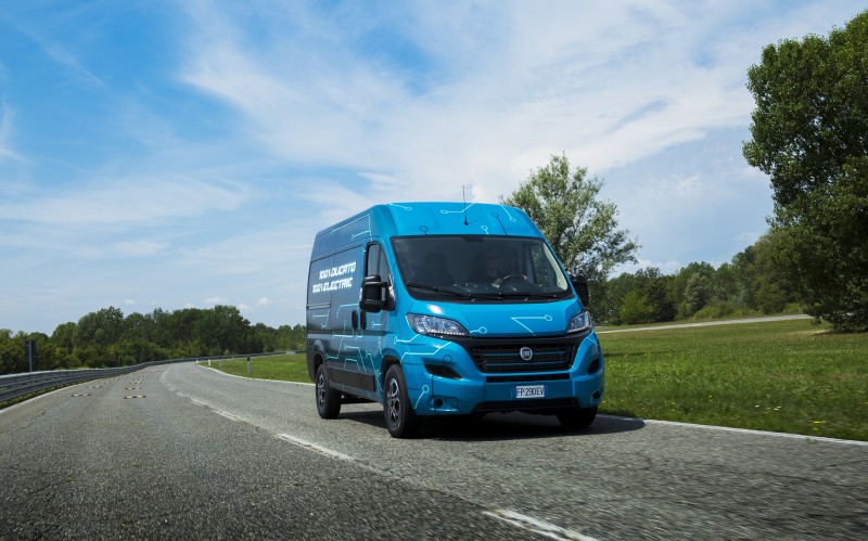 Ηλεκτρικό Fiat Ducato: Με αυτονομία έως 360 χλμ και κορυφαίο ωφέλιμο βάρος