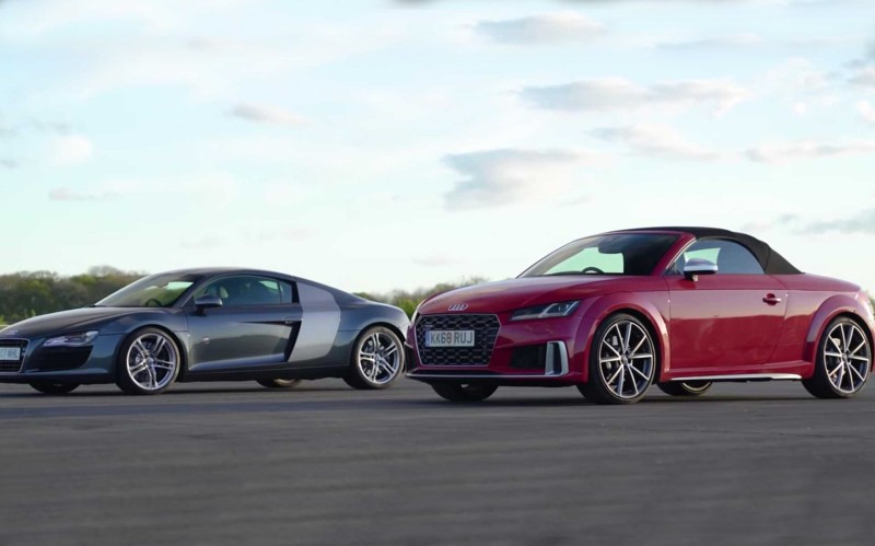 Είναι πιο γρήγορο το Audi R8 από το νέο TTS; (video)
