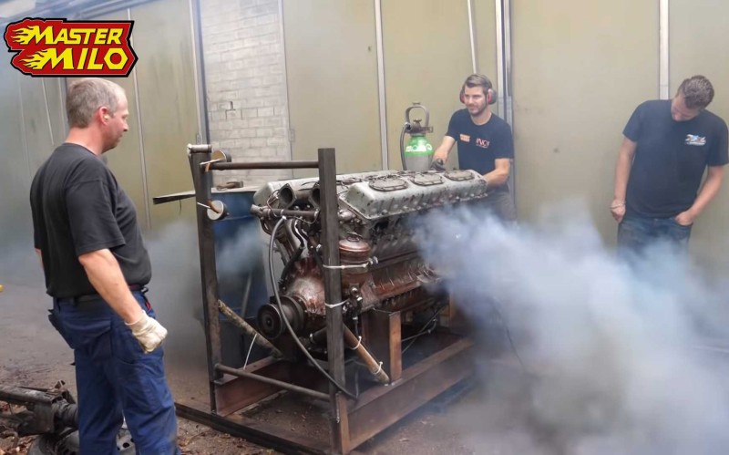 Άναψαν 38,8 lt. μοτέρ μετά από 28 χρόνια (video)