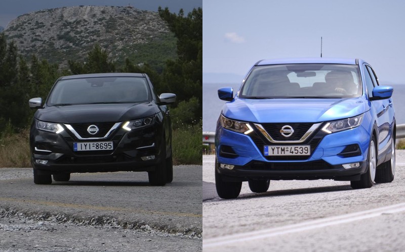 Δοκιμή: Nissan Qashqai 1.3 turbo βενζίνης και 1.5 diesel