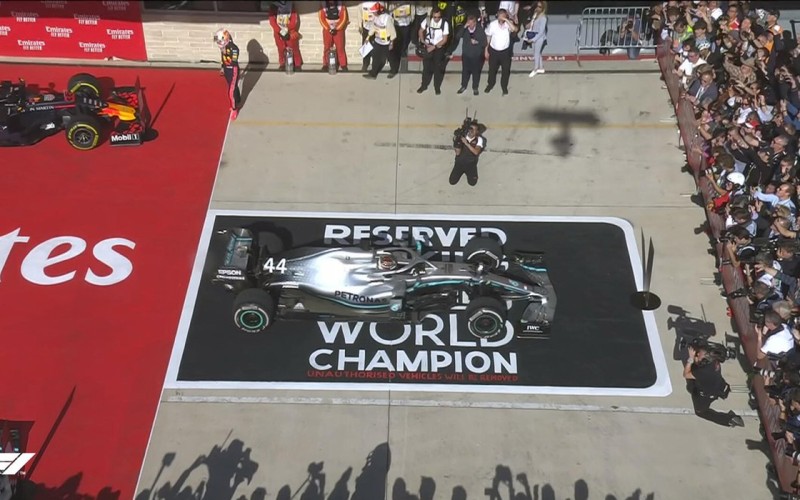 GP ΗΠΑ: Νικητής ο Bottas, πρωταθλητής ο Hamilton!