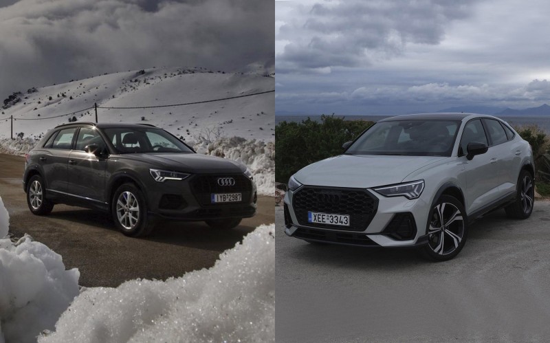 Δοκιμή Audi Q3 και Q3 Sportback: Ποιότητα και σπορ σχεδίαση