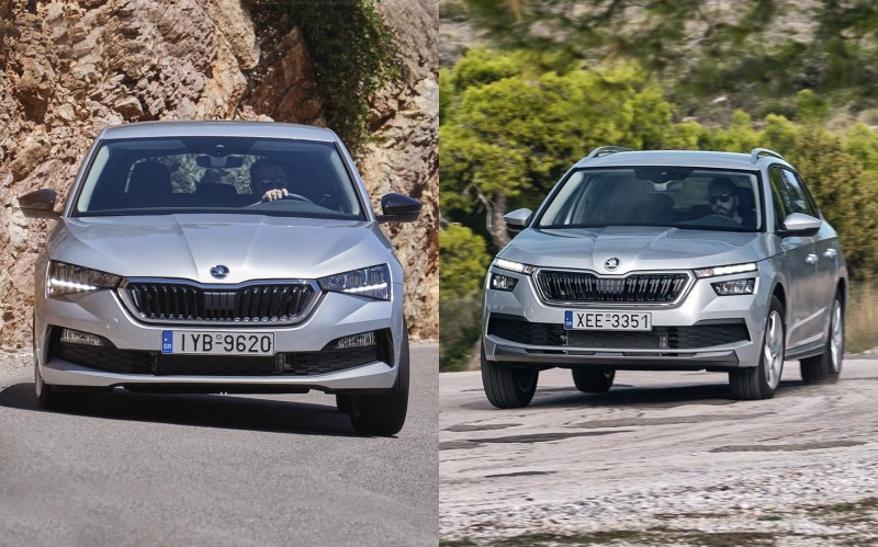 Δοκιμή Skoda Scala και Kamiq: Ίδια αφετηρία, άλλος προορισμός
