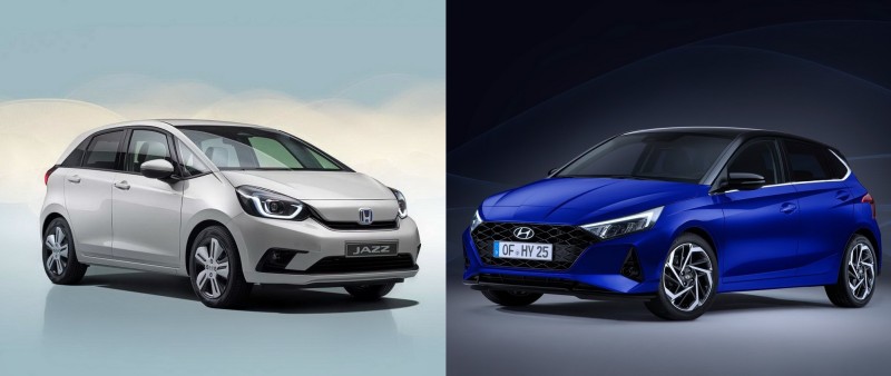 Κόντρες στη Γενεύη: Honda Jazz ή Hyundai i20;