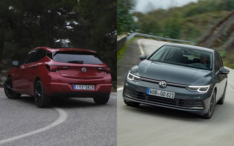 Αγορά: Opel Astra ή Volkswagen Golf;