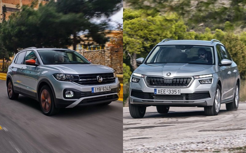 Δοκιμή: Skoda Kamiq ή Volkswagen T-Cross;