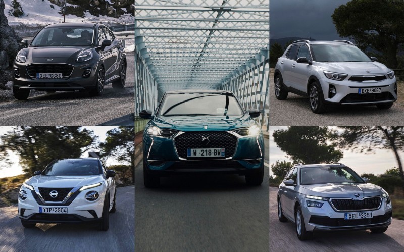 Δοκιμή: 5 φρέσκα κόμπακτ SUV με turbo κινητήρα βενζίνης