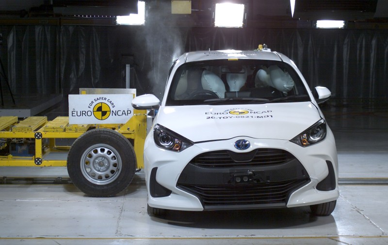 Επέστρεψαν οι δοκιμές του Euro NCAP: Πεντάστερο το νέο Toyota Yaris (video)