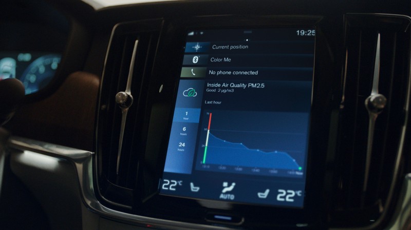 Παγκόσμια πρωτιά για τη Volvo: Καθαρός αέρας στο εσωτερικό με τεχνολογία Advanced Air Cleaner