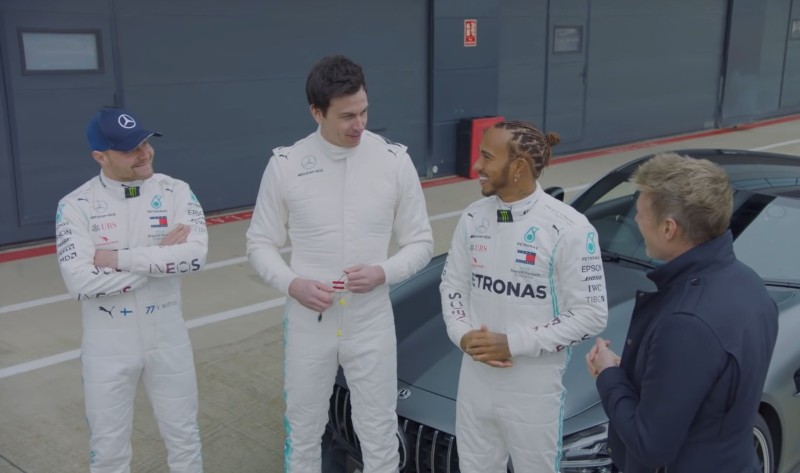 Hamilton και Bottas απέναντι στον Wolff (video)