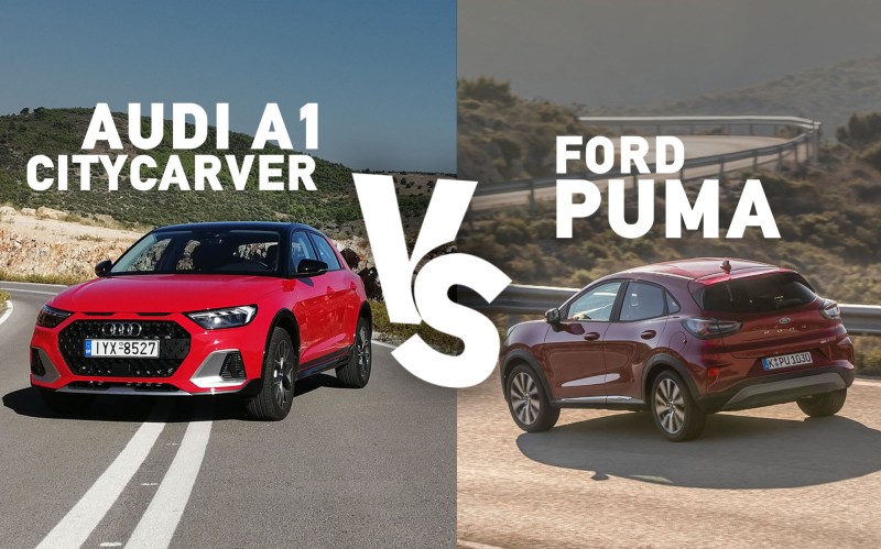 Δοκιμή αυτόματα B-SUV: Audi A1 Citycarver ή Ford Puma;