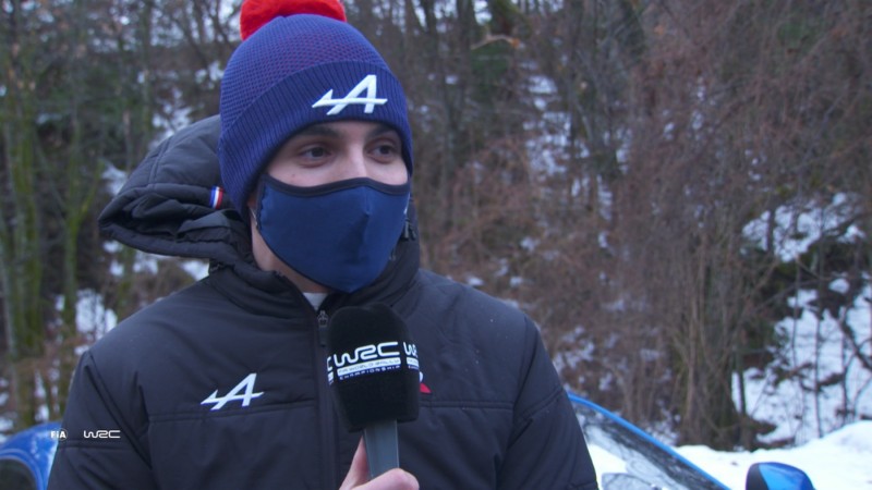 Ο Esteban Ocon με Alpine στο Ράλι Μόντε Κάρλο!