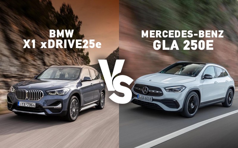 Δοκιμή Plug-in Hybrid SUV: BMW X1 xDrive25e ή Mercedes-Benz GLA 250 e;