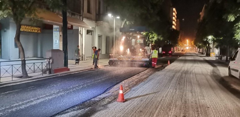 450 km ασφαλτοστρώσεων στην Αθήνα!