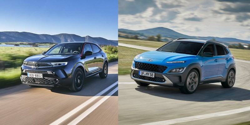 Δοκιμή αυτόματου B-SUV: Opel Mokka ή Hyundai Kona;