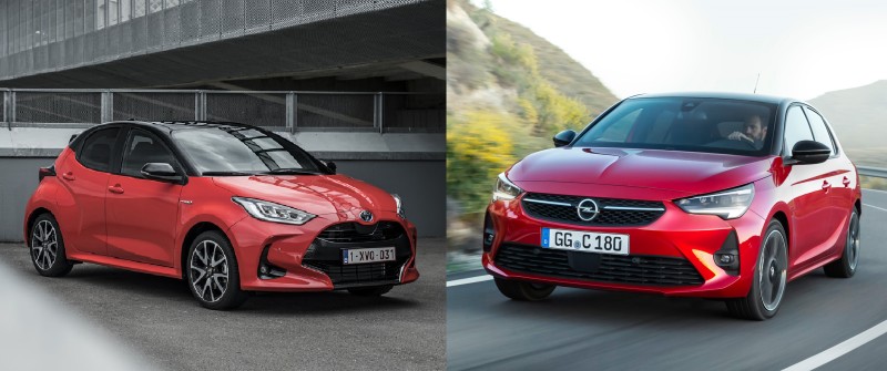 Αγορά supermini: Toyota Yaris ή Opel Corsa;