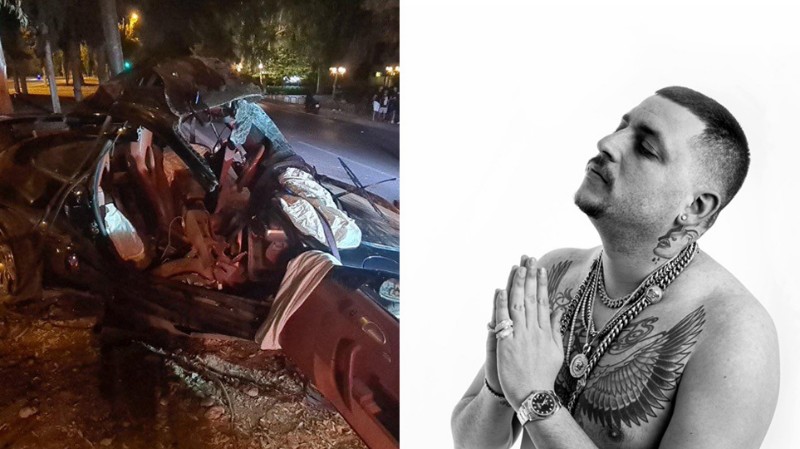 Νεκρός σε τροχαίο ο γνωστός τράπερ Mad Clip – Οι εικόνες του οχήματος σοκάρουν