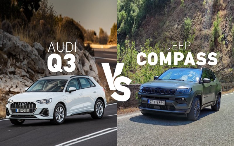 Plug-In Hybrid SUV με premium προσανατολισμό: Audi Q3 45 TFSI e ή Jeep Compass PHEV;