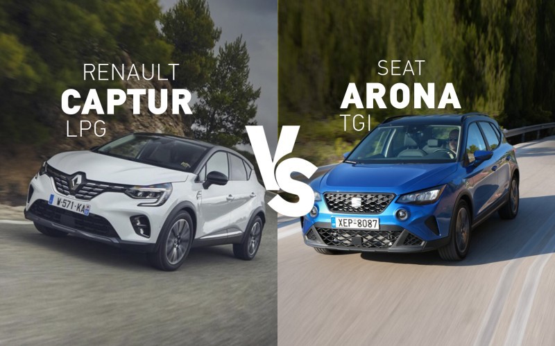 SUV που δεν καίνε τίποτα: Renault Captur LPG ή SEAT Arona TGI; Δείτε τι ψηφίσατε