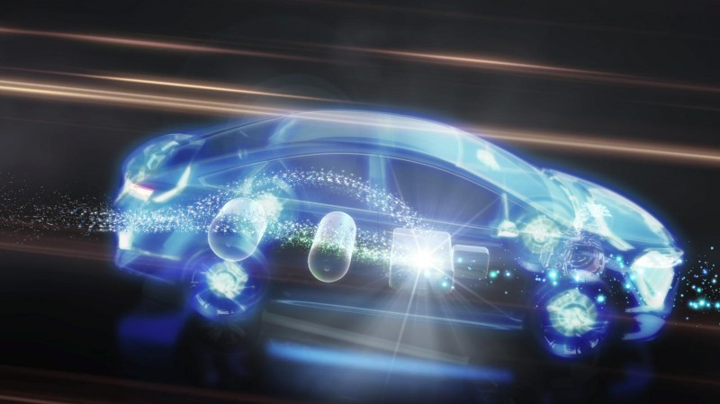 Toyota Fuel Cell Hybrid Vehicle