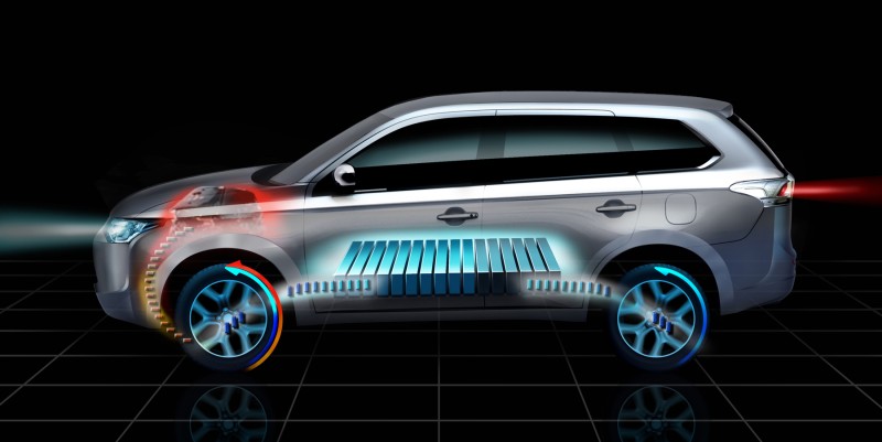Mitsubishi Outlander Hybrid: Από το 2015 στην Αμερική