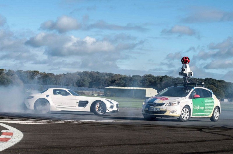 H πίστα του Top Gear στο Google Street View