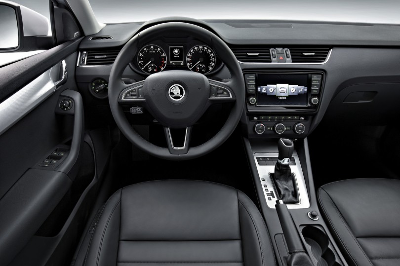 skoda octavia interior