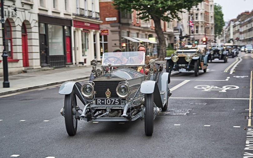 rolls royce silver ghost front