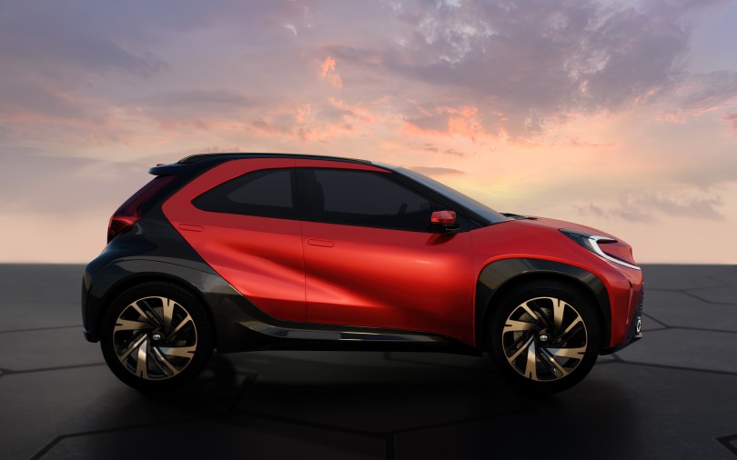toyota aygo x size