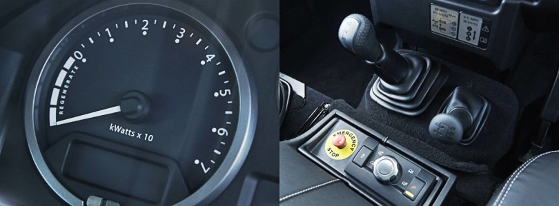 Defender electric interior
