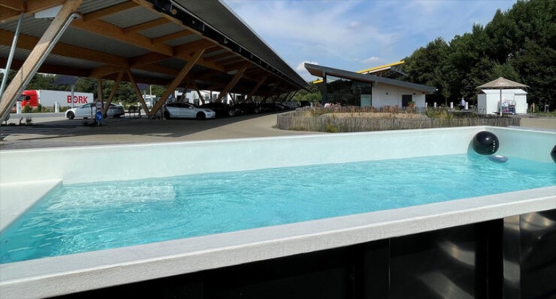 tesla pool