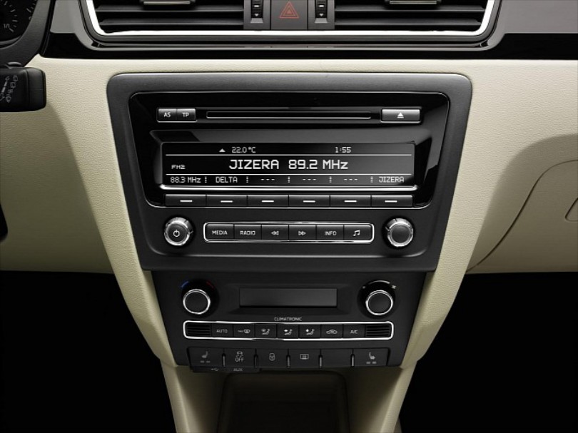 interior skoda rapid 2014