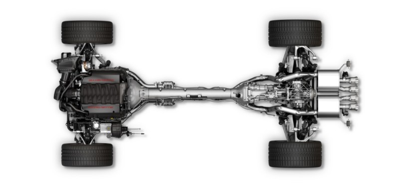 50-50 weight Chevrolet Corvette Stingray 2013