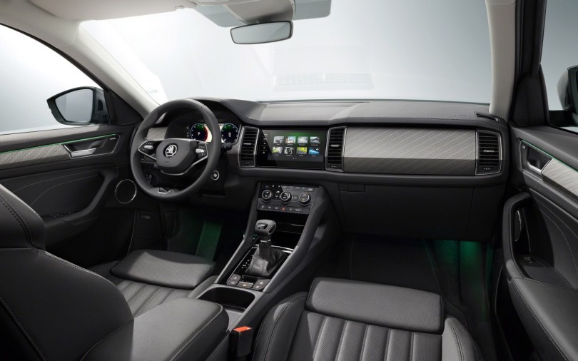 skoda kodiaq interior