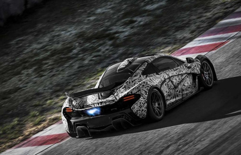 McLaren P1 back