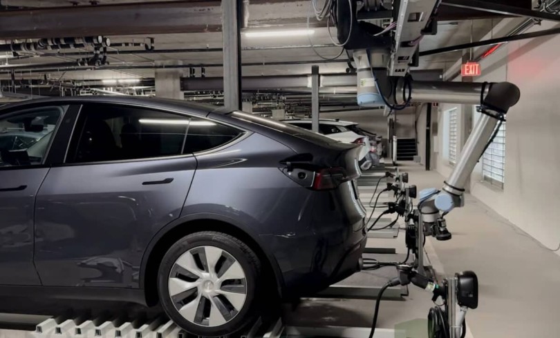 sotefin-automatic-aftomato-parking-usa-california-tesla-fortisi