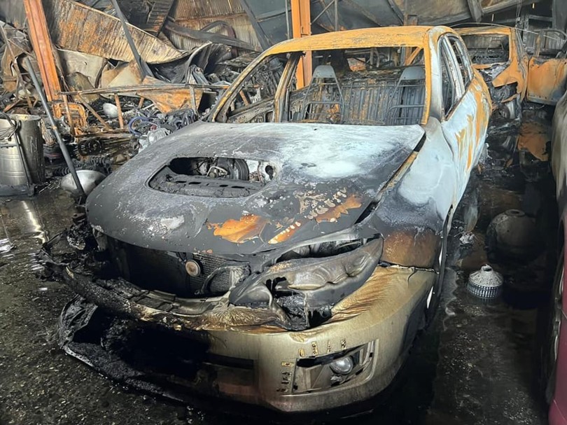fire cars