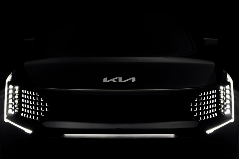 Kia EV9 teaser