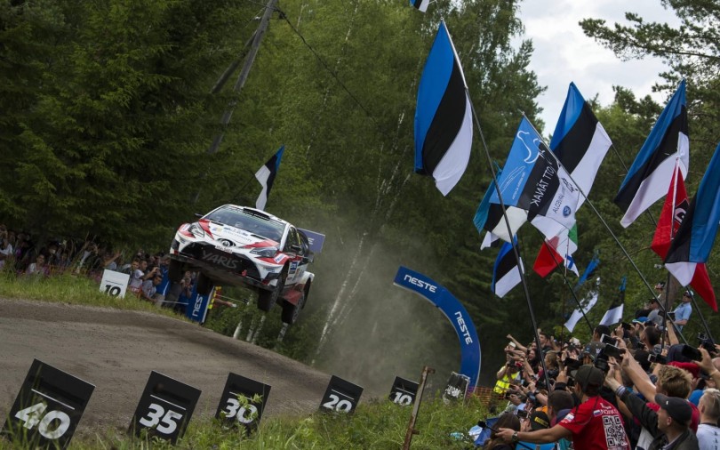 Rally Finland jump