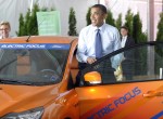 Ο Obama παίρνει γεύση από τα ηλεκτρικά Volt και Focus