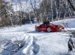 Με Ferrari F40 στα χιόνια (video)