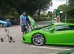 Τύπος με Lamborghini τα βρήκε… μπαστούνια!
