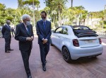Το ηλεκτρικό Fiat 500 υπέβαλε τα διαπιστευτήριά του στον Πρόεδρο της Ιταλίας