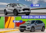 FORD ON-LINE BONUS: Απόκτησε τα νέα Puma και Kuga με μεγάλο όφελος, επιτόκιο 0,99% και 8 χρόνια εργοστασιακή εγγύηση