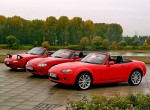 Οι 3 γενιές του Mazda MX-5