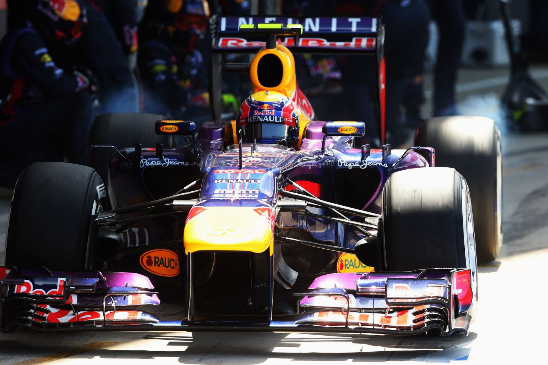 Video : F1 pitstop … Blink and you missed it